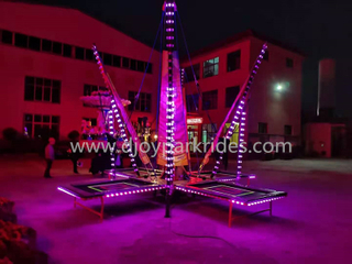 DJBTR40 Colorful 4 persons bungee with night lights